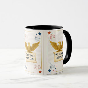 Taza bienvenido Mugs ciudadanos