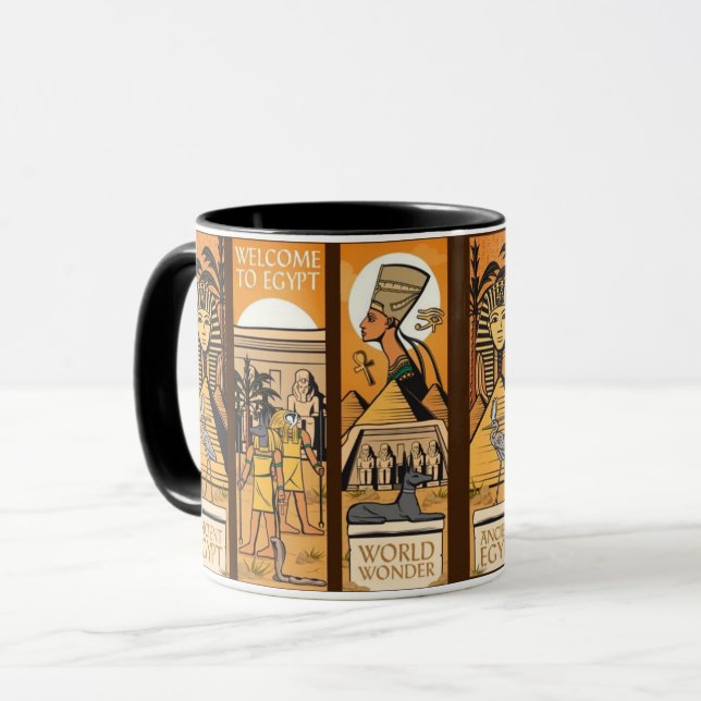 Taza Bienvenidos a Egipto (Anverso izquierdo)