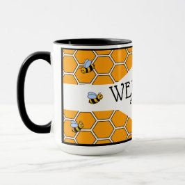 Taza Bienvenidos A Guay A Nuestra Coca De Bee Hive