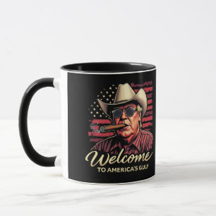 Taza Bienvenidos a la divertida situación de Estados Un