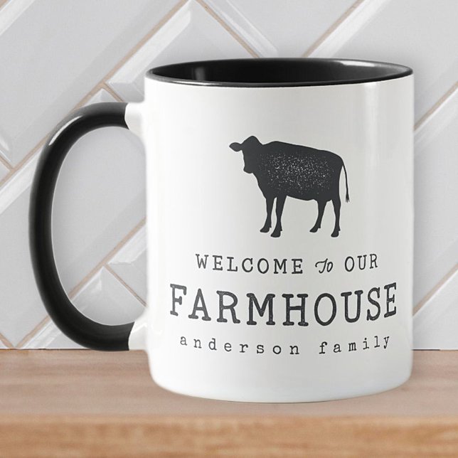 Taza Bienvenidos a nuestra casa rural rural rural rural (Subido por el creador)