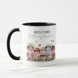 Taza Bienvenidos al nuevo propietario del barrio