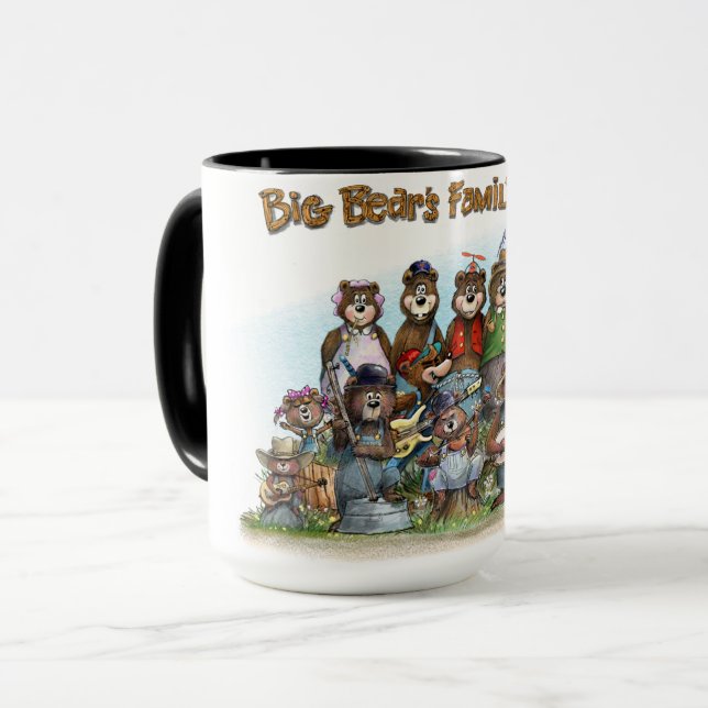 Taza Big Bear Family Mug (Anverso izquierdo)