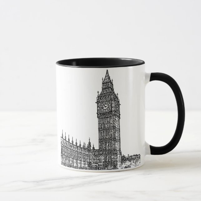 Taza ~ Big Ben de Londres (Derecha)