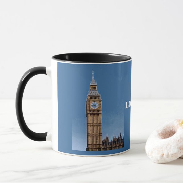 Taza Big Ben - Londres (Con donut)