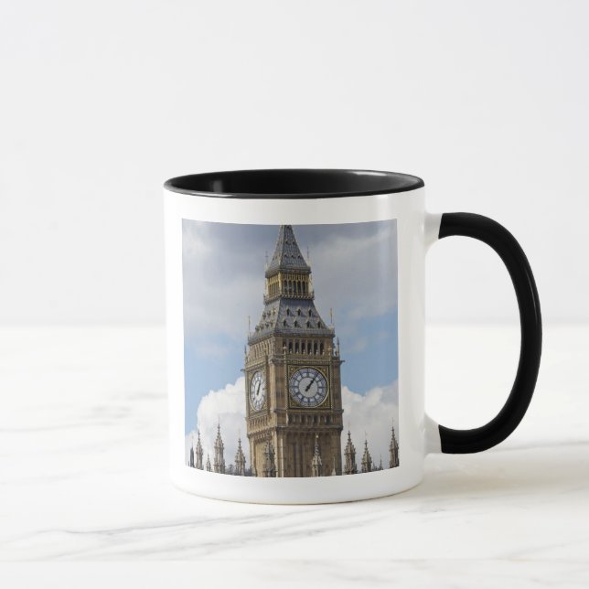 Taza Big Ben y Cámara del Parlamento, Londres, (Derecha)