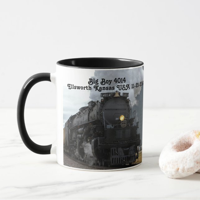 Taza Big Boy 4014 Ellsworth Kansas (Con donut)