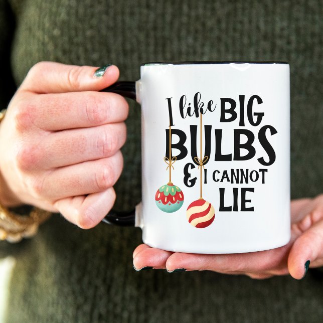Taza Big Bulbs Funny Christmas Holiday Stocking Stuffer (Subido por el creador)