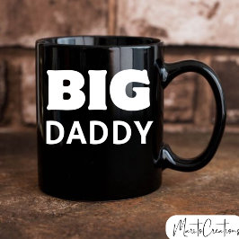 Taza Big Daddy coffee mug, gift for dad.