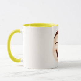 Taza Big happy laugh – closed eyes smiling face