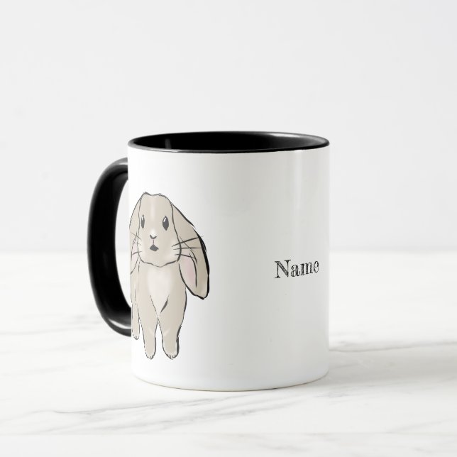 Taza Big Holland lop bunny  (Anverso izquierdo)