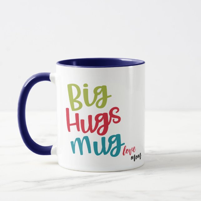 Taza Big Hugs Coffee Mug, regalo para los navidades (Izquierda)