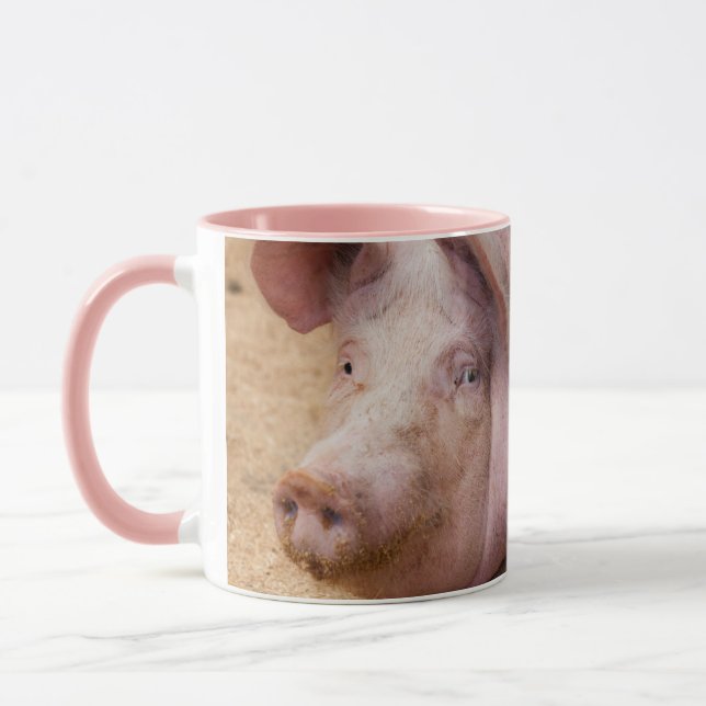 Taza Big Pink Pig Mug (Izquierda)