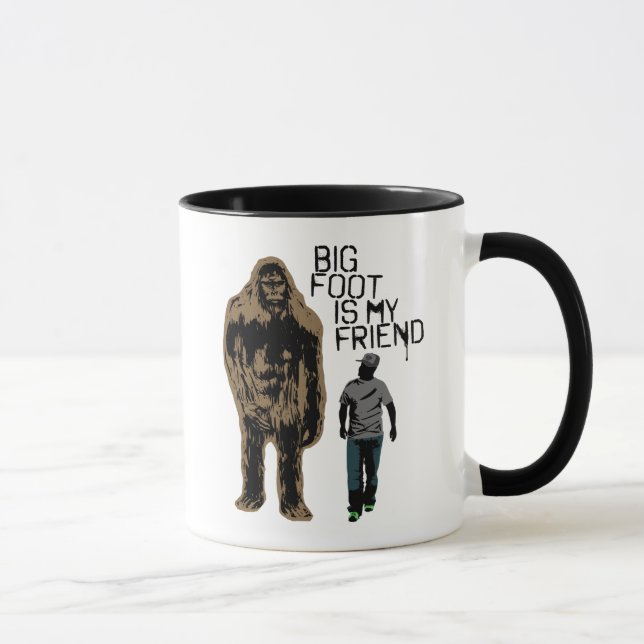 Taza Bigfoot es mi amigo (Derecha)