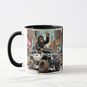 TAZA ☕ BIGFOOT JEEP TAKEOVER - NYC EDITION MUG 🗽