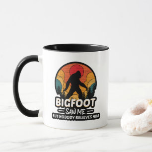 Taza Bigfoot Me Vio Pero Nadie Le Cree