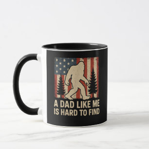 Taza Bigfoot Patriótico Un Papá Como Yo Es Difícil De E