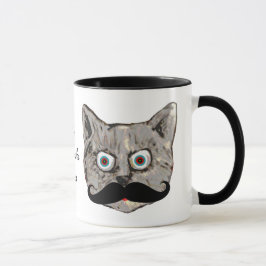 Taza bigote de gato