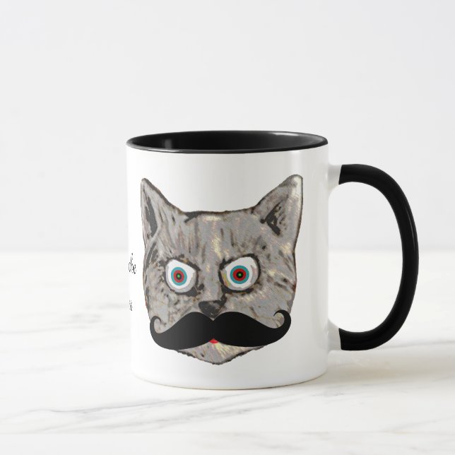Taza bigote de gato (Derecha)