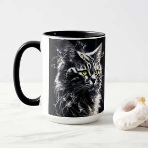 Taza Bigotes de neón