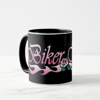 Taza Biker Babe