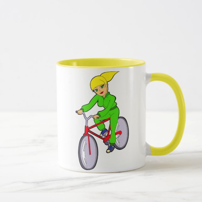 taza biking del chica (Derecha)