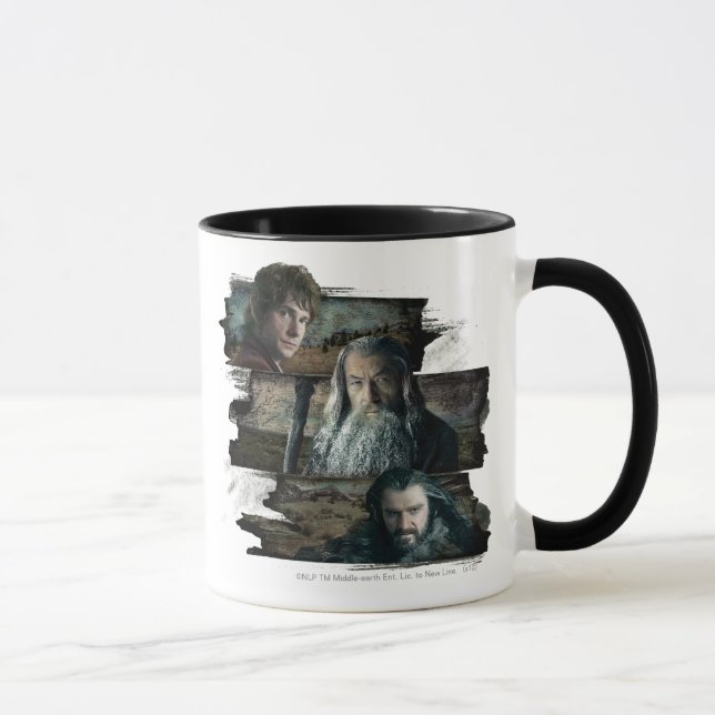 Taza BILBO BAGGINS™, Gandalf, THORIN OAKENSHIELD™ (Derecha)