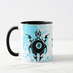 Taza billares, tribales.