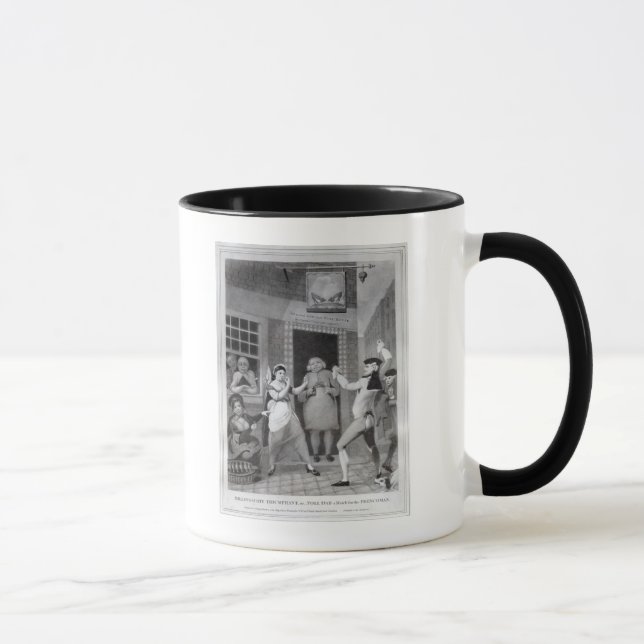 Taza Billingsgate triunfante (Derecha)