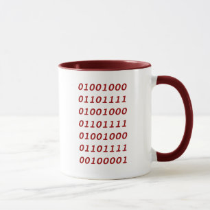 Taza ¡Binario Ho Ho Ho!