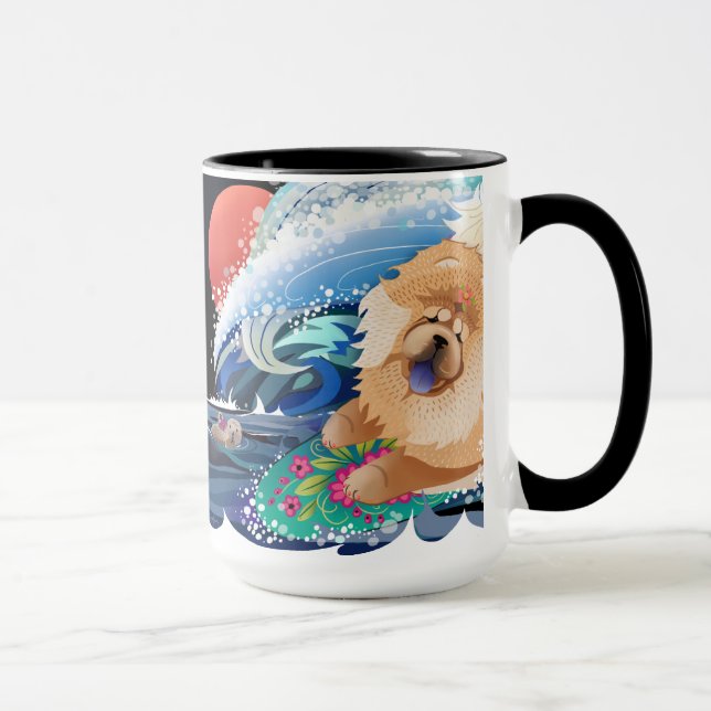 Taza BINDI CHOWABUNGA - Chow drinkware - elegir estilos (Derecha)