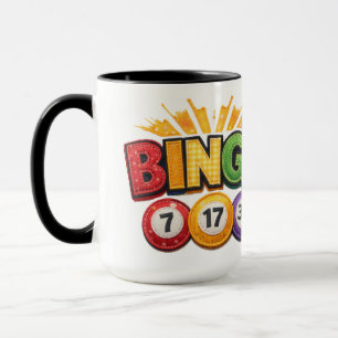 Taza BINGO Patchwork Appliqué