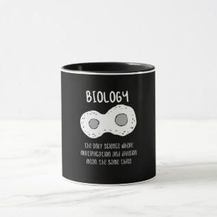 Taza Biología - La biología El único regalo científico