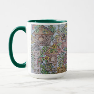 Taza Bird House Mug