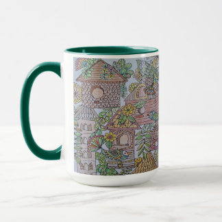Taza Bird House Mug