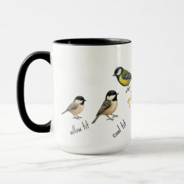 Taza Bird Mug – Garden Birds Watercolour Coffee Cup