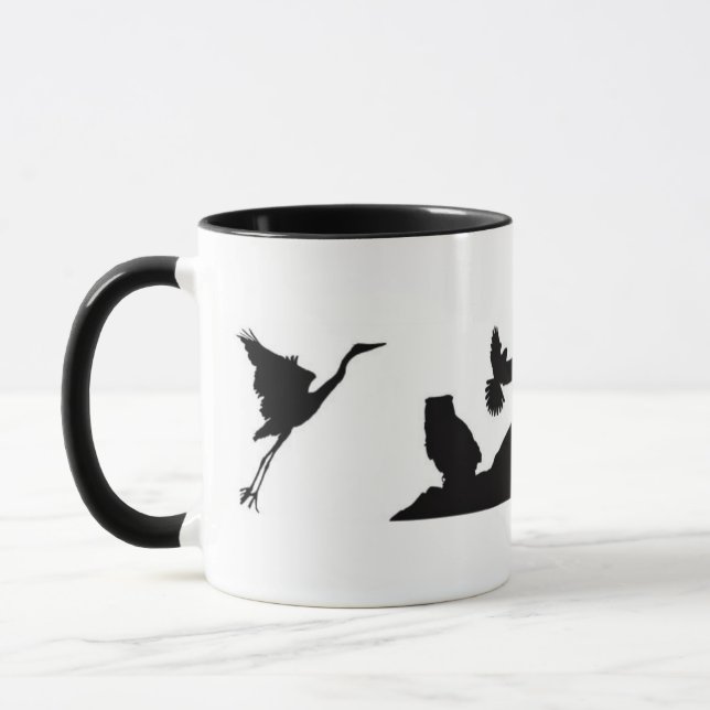 Taza Bird Silhouette Mug (Izquierda)