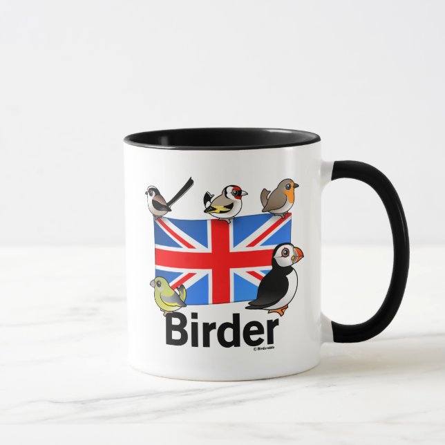 Taza Birder BRITÁNICO (Derecha)