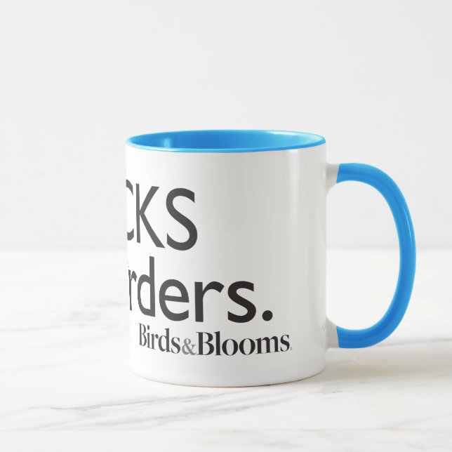 Taza Birders del amor de los polluelos (Derecha)