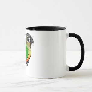 Taza Birdorable Amarillo-echó a un lado Conure