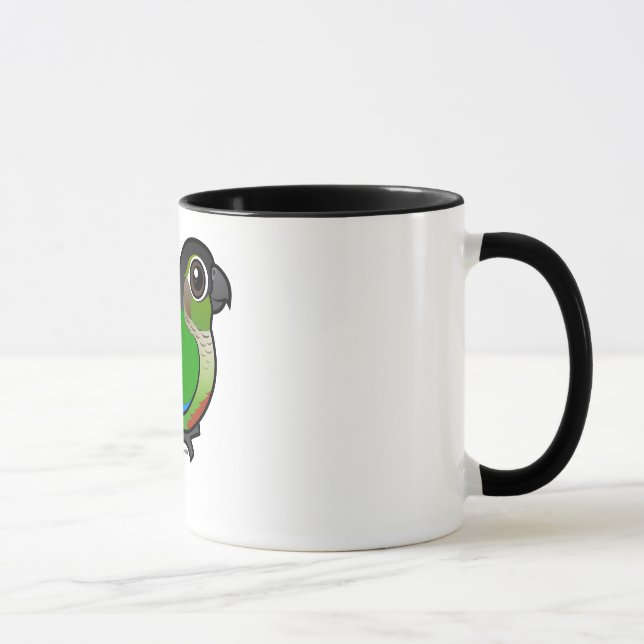 Taza Birdorable Conure Verde-cheeked (Derecha)