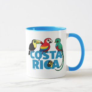 Taza Birdorable Costa Rica