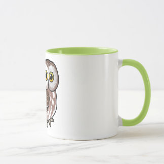 Taza Birdorable septentrional Sierra-amola el búho