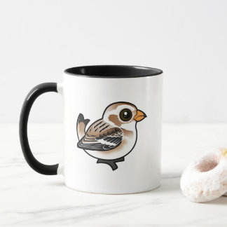 Taza Birdorable Snow Bunting