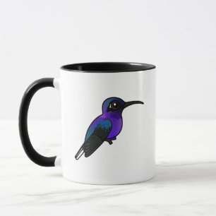 Taza Birdorable Violet Sabrewing Hummingbird