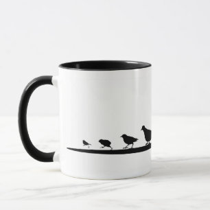 Taza Birds Walking Mug