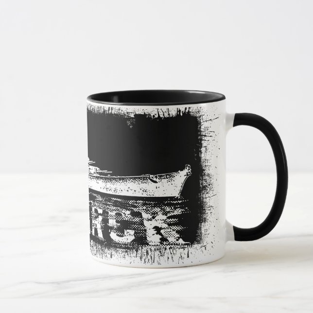 Taza Bismarck 11 oz Ringer Mug (Derecha)
