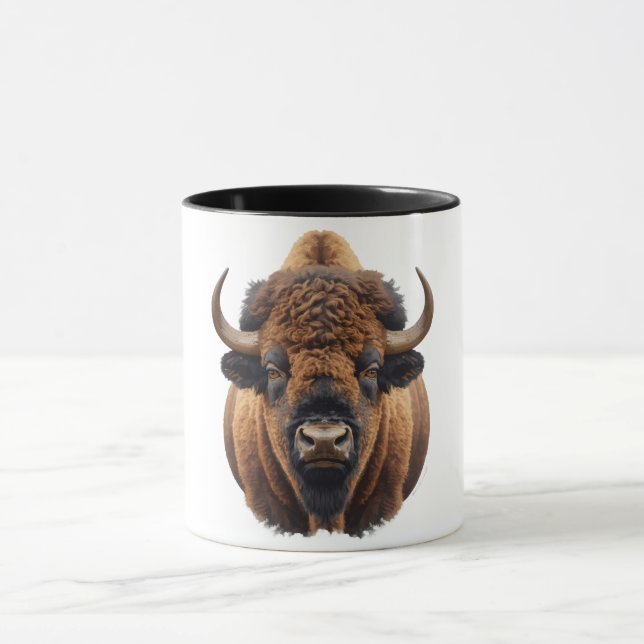 Taza Bison / Buffalo (Centro)