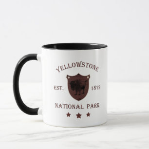 Taza Bison Parque Nacional Yellowstone