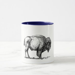 Taza Bisonte americano del búfalo
